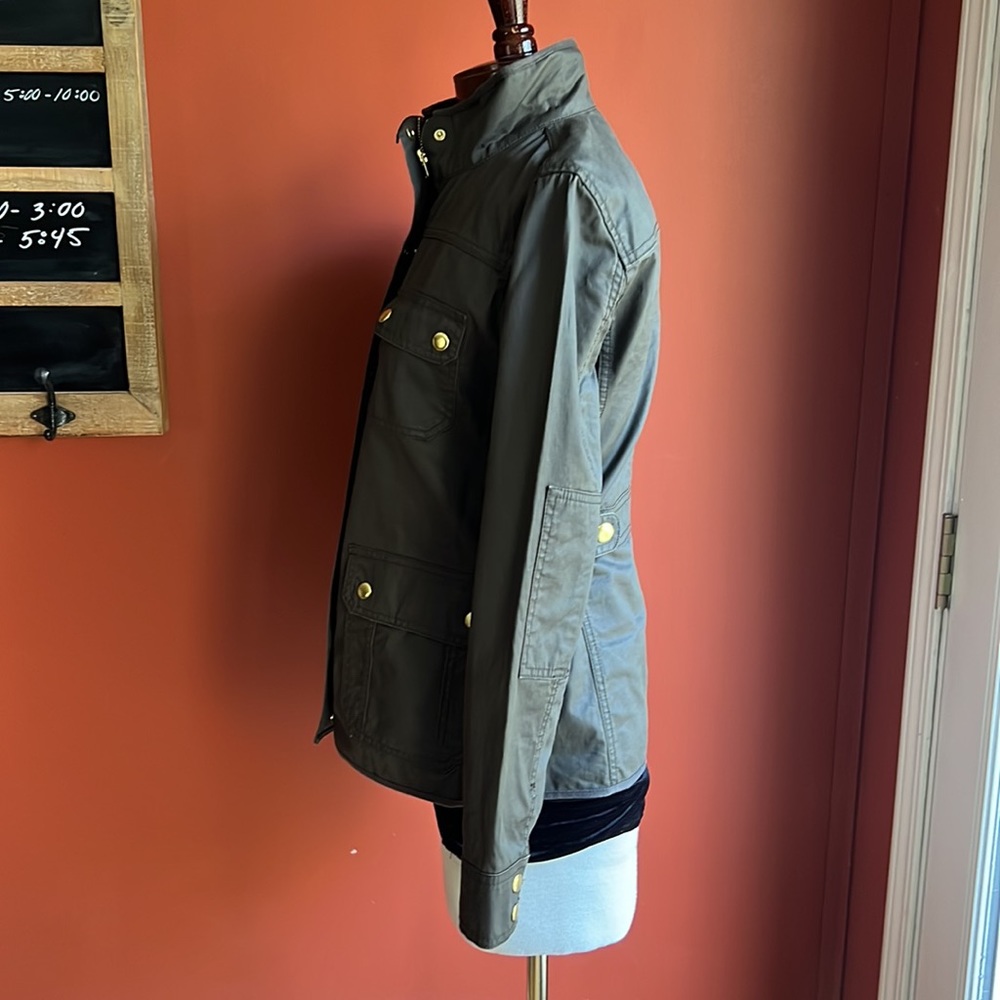 J.Crew Jacket - Army Green - Picture 2 of 7